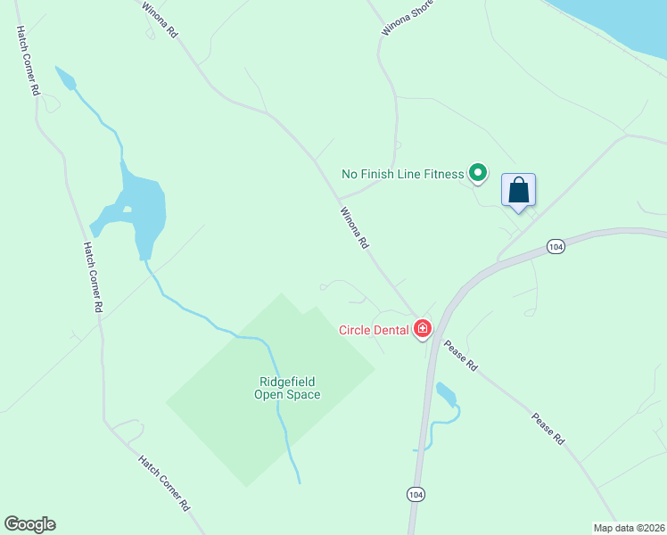 map of restaurants, bars, coffee shops, grocery stores, and more near 15 Casey Way in Meredith