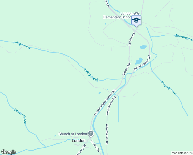 map of restaurants, bars, coffee shops, grocery stores, and more near 72974 London Road in Cottage Grove