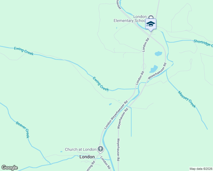 map of restaurants, bars, coffee shops, grocery stores, and more near 72974 London Road in Cottage Grove