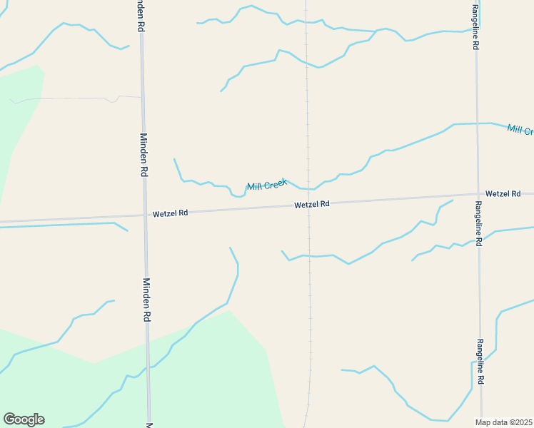 map of restaurants, bars, coffee shops, grocery stores, and more near 1666 Wetzel Road in Minden City