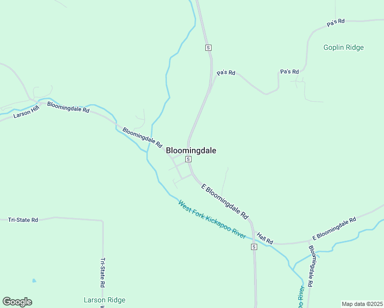 map of restaurants, bars, coffee shops, grocery stores, and more near S2365 Mossholder Street in Westby