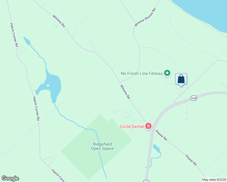 map of restaurants, bars, coffee shops, grocery stores, and more near 15 Casey Way in Meredith