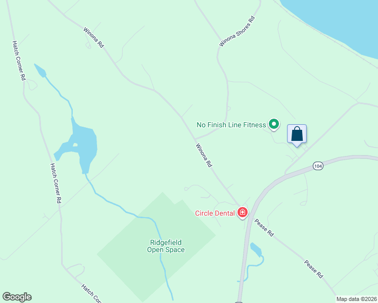 map of restaurants, bars, coffee shops, grocery stores, and more near 15 Casey Way in Meredith