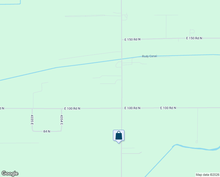 map of restaurants, bars, coffee shops, grocery stores, and more near 121 North 4400 East in Rigby