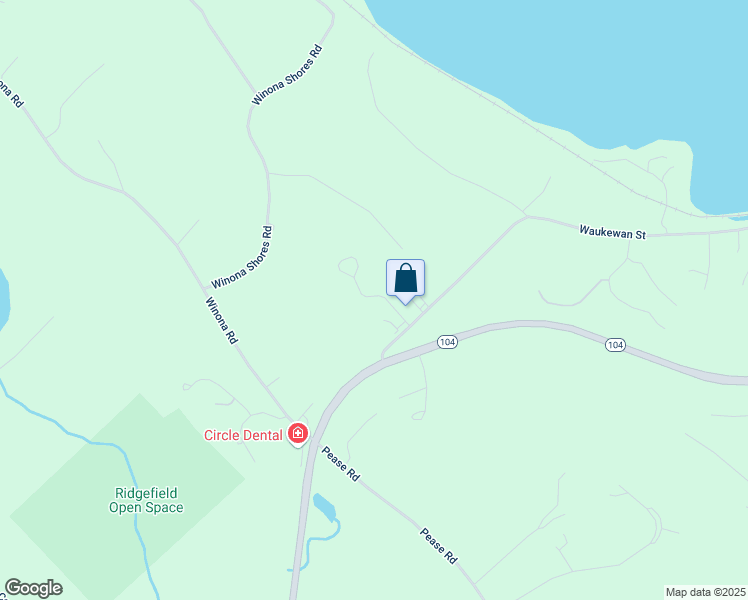 map of restaurants, bars, coffee shops, grocery stores, and more near 27 Village Drive in Meredith