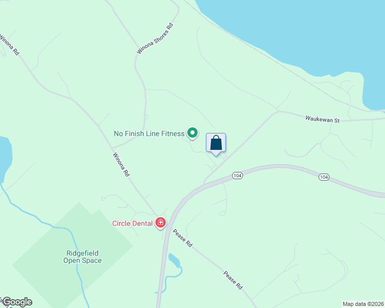 map of restaurants, bars, coffee shops, grocery stores, and more near 27 Village Drive in Meredith