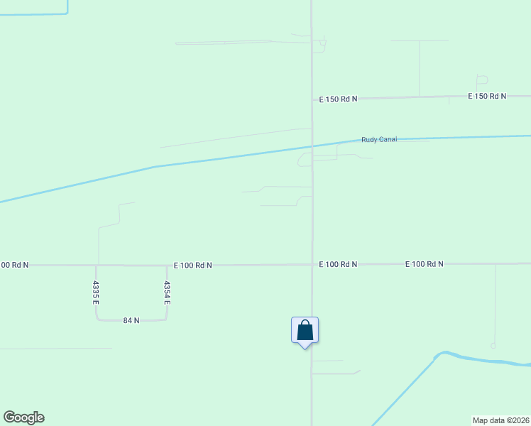 map of restaurants, bars, coffee shops, grocery stores, and more near 121 North 4400 East in Rigby
