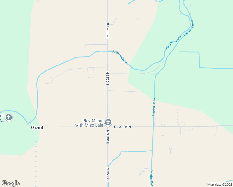 map of restaurants, bars, coffee shops, grocery stores, and more near 136 North 3500 East in Rigby