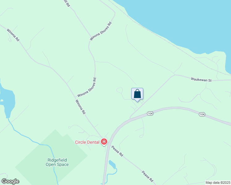 map of restaurants, bars, coffee shops, grocery stores, and more near 81 Village Drive in Meredith