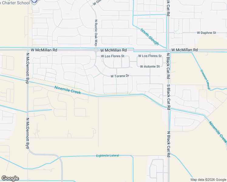 map of restaurants, bars, coffee shops, grocery stores, and more near 5426 West Grand Rapids Street in Meridian