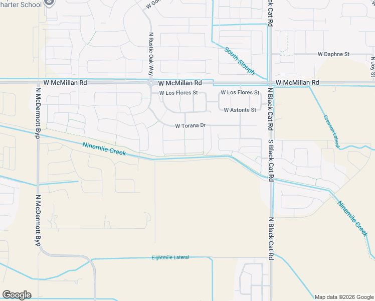 map of restaurants, bars, coffee shops, grocery stores, and more near 5426 West Grand Rapids Street in Meridian