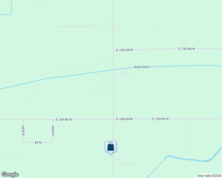 map of restaurants, bars, coffee shops, grocery stores, and more near 121 North 4400 East in Rigby