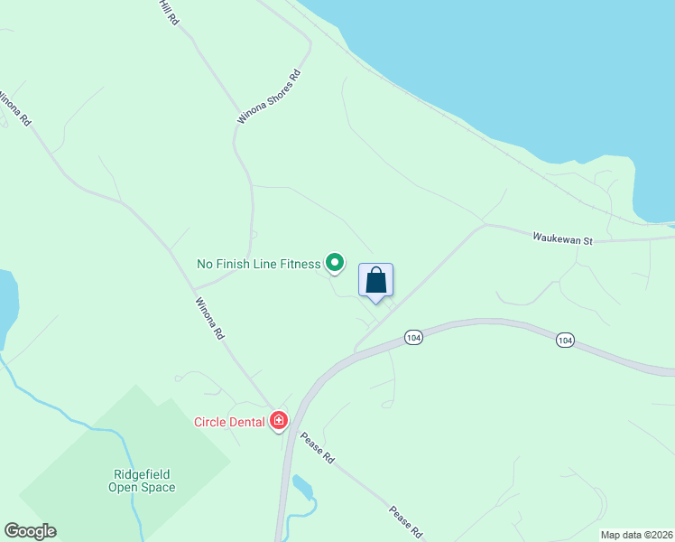 map of restaurants, bars, coffee shops, grocery stores, and more near 27 Village Drive in Meredith