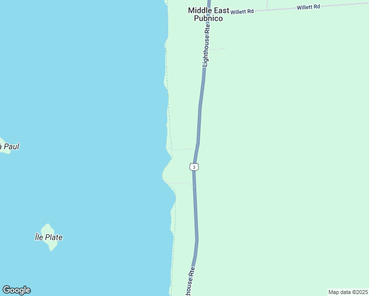 map of restaurants, bars, coffee shops, grocery stores, and more near D'Entremont Road in Lower West Pubnico