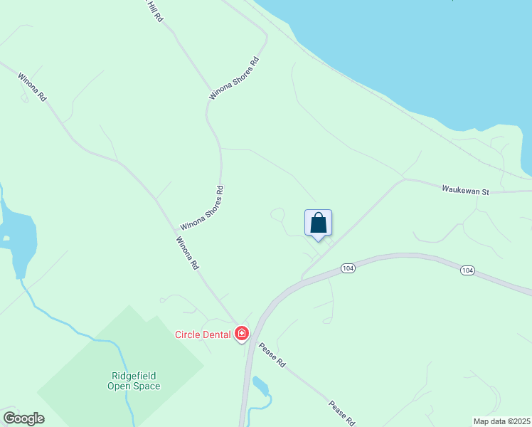 map of restaurants, bars, coffee shops, grocery stores, and more near 81 Village Drive in Meredith