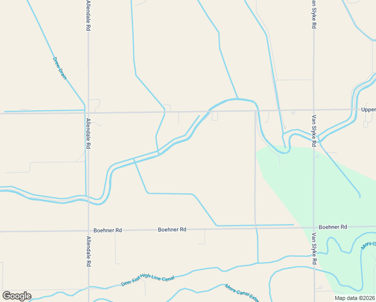 map of restaurants, bars, coffee shops, grocery stores, and more near 23740 Boehner Rd in Wilder