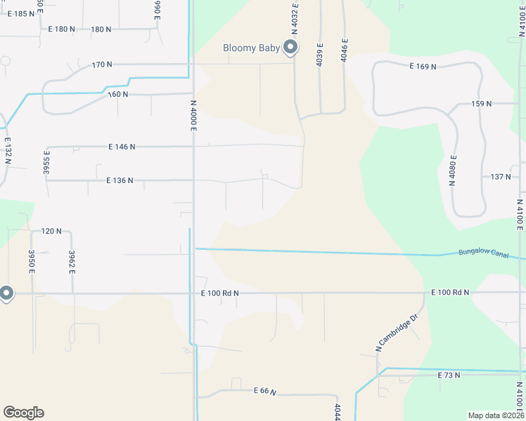 map of restaurants, bars, coffee shops, grocery stores, and more near 101 4020 East in Rigby