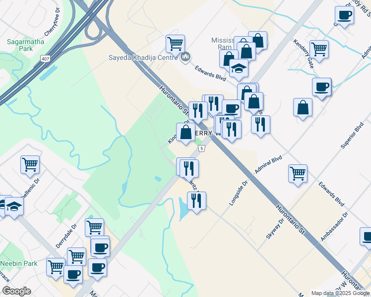 75 Derry Road West, Mississauga ON Walk Score