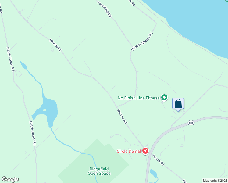 map of restaurants, bars, coffee shops, grocery stores, and more near 49 Winona Shores Road in Meredith