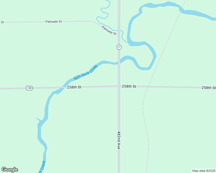 map of restaurants, bars, coffee shops, grocery stores, and more near 48192 258th Street in Brandon