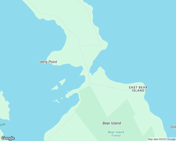 map of restaurants, bars, coffee shops, grocery stores, and more near 93 Bear Island in Meredith
