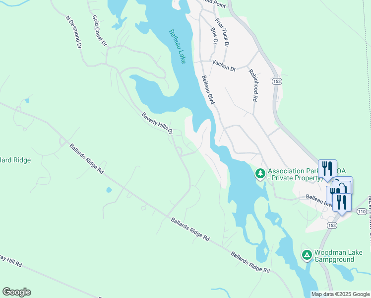 map of restaurants, bars, coffee shops, grocery stores, and more near 66 Lexington Drive in Wakefield