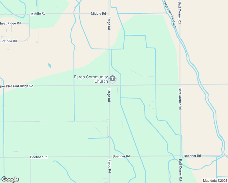 map of restaurants, bars, coffee shops, grocery stores, and more near 18934 Fargo Road in Wilder