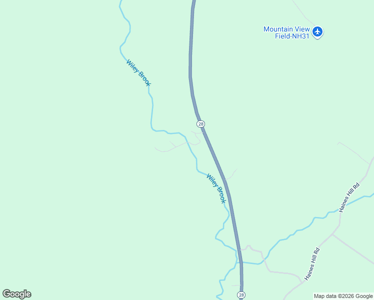 map of restaurants, bars, coffee shops, grocery stores, and more near 1160 New Hampshire 28 in Wolfeboro