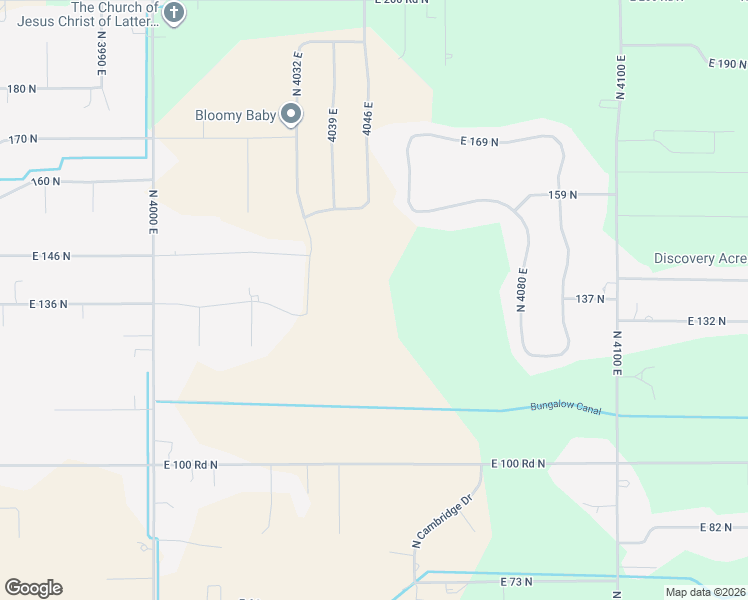 map of restaurants, bars, coffee shops, grocery stores, and more near in Rigby