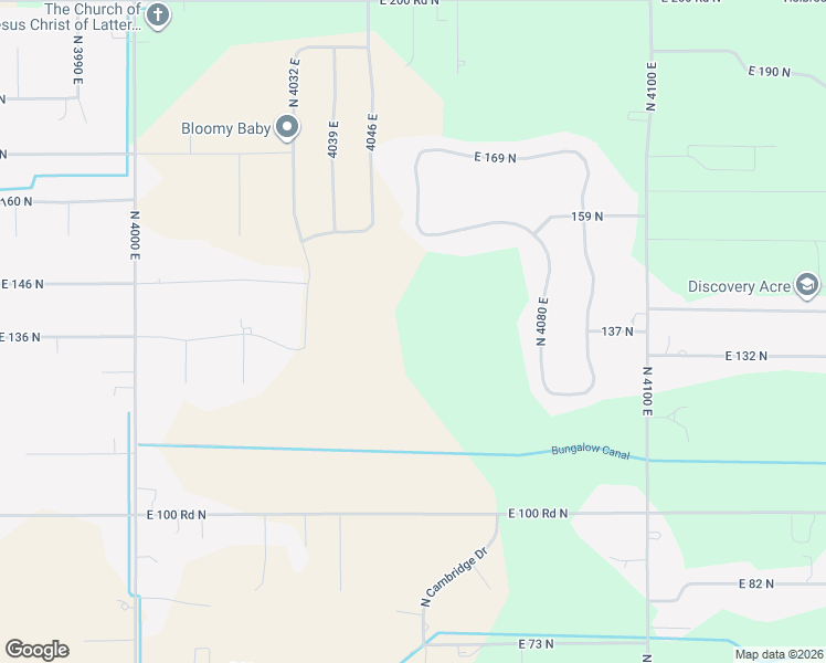 map of restaurants, bars, coffee shops, grocery stores, and more near in Rigby