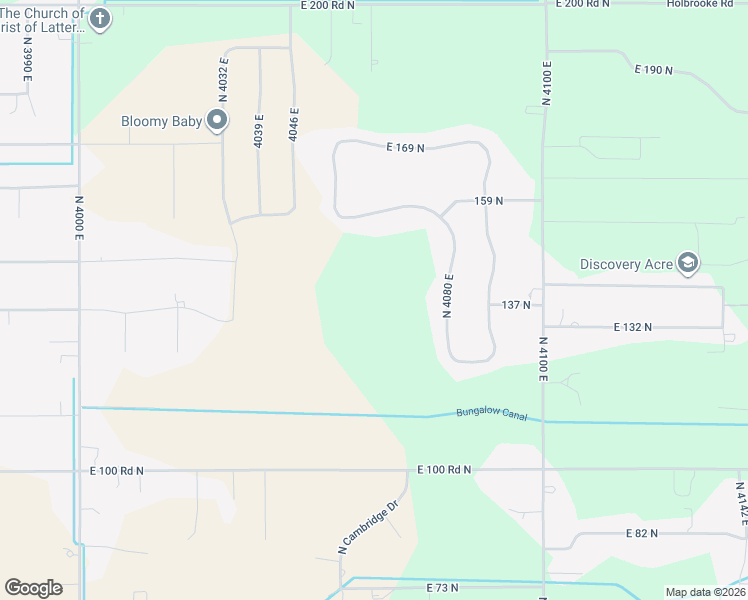 map of restaurants, bars, coffee shops, grocery stores, and more near in Rigby