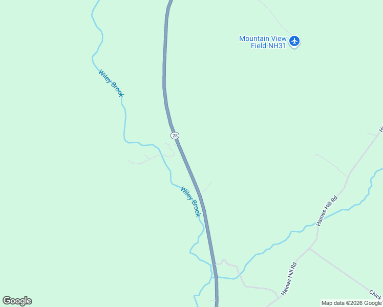 map of restaurants, bars, coffee shops, grocery stores, and more near 1160 New Hampshire 28 in Wolfeboro