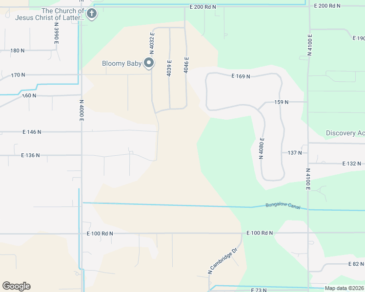 map of restaurants, bars, coffee shops, grocery stores, and more near in Rigby