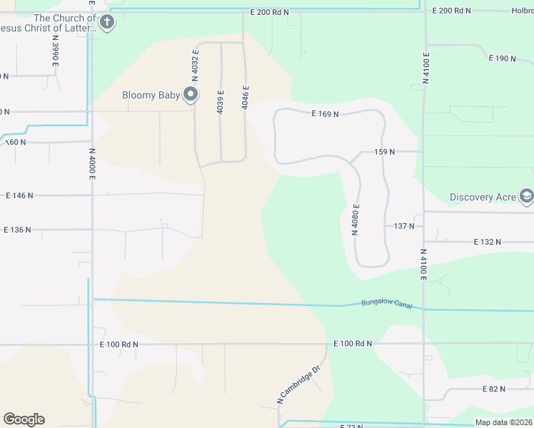 map of restaurants, bars, coffee shops, grocery stores, and more near in Rigby