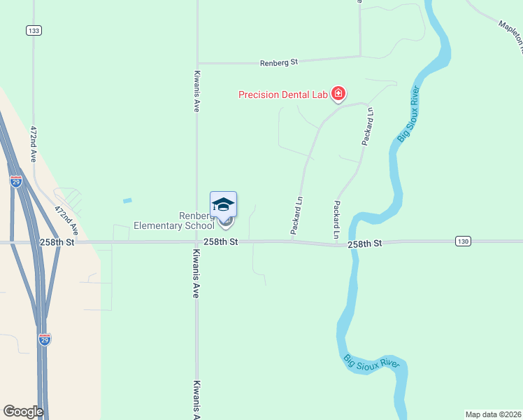 map of restaurants, bars, coffee shops, grocery stores, and more near 25790 Country Avenue in Renner