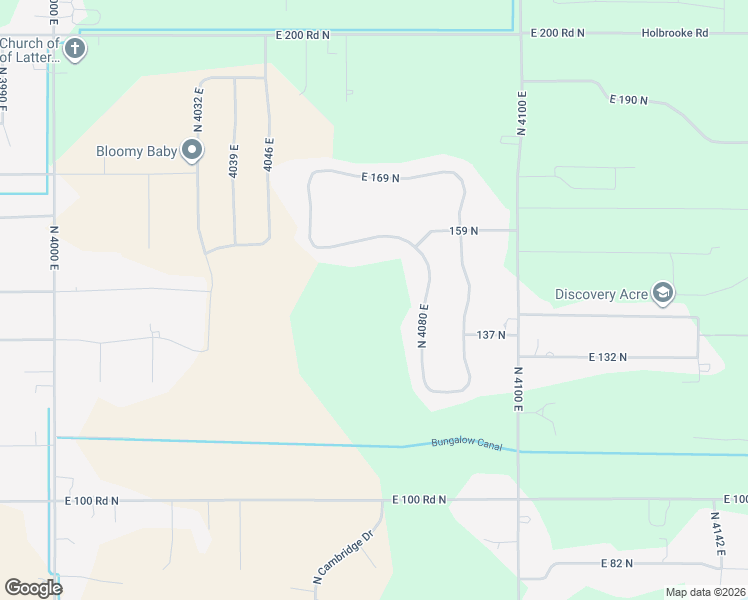 map of restaurants, bars, coffee shops, grocery stores, and more near in Rigby