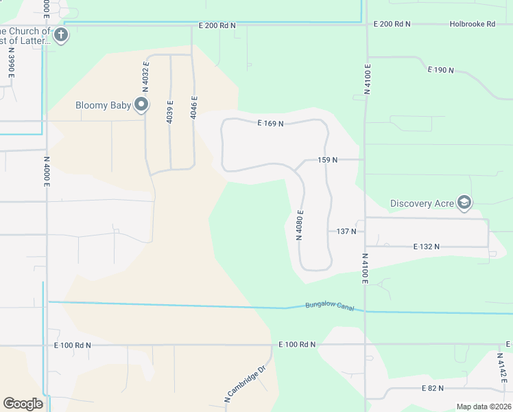 map of restaurants, bars, coffee shops, grocery stores, and more near in Rigby