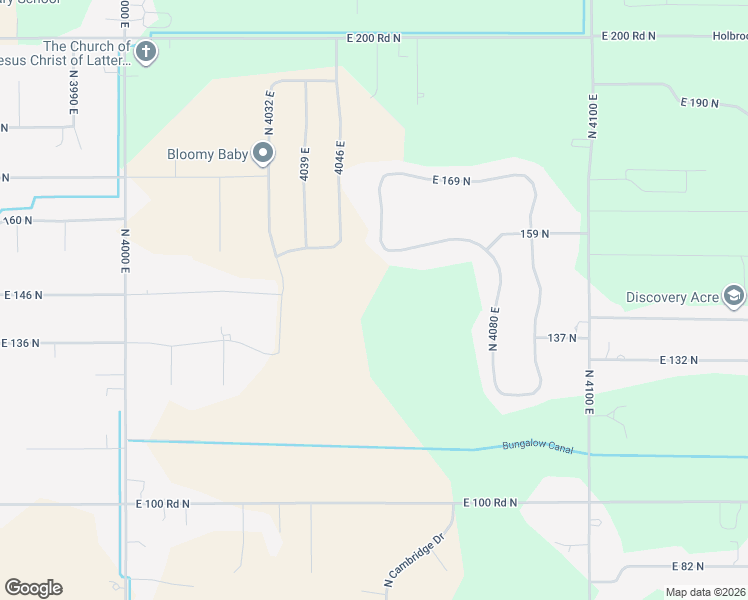map of restaurants, bars, coffee shops, grocery stores, and more near in Rigby
