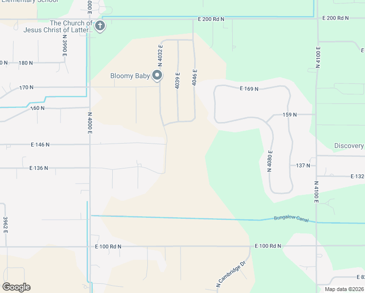 map of restaurants, bars, coffee shops, grocery stores, and more near in Rigby