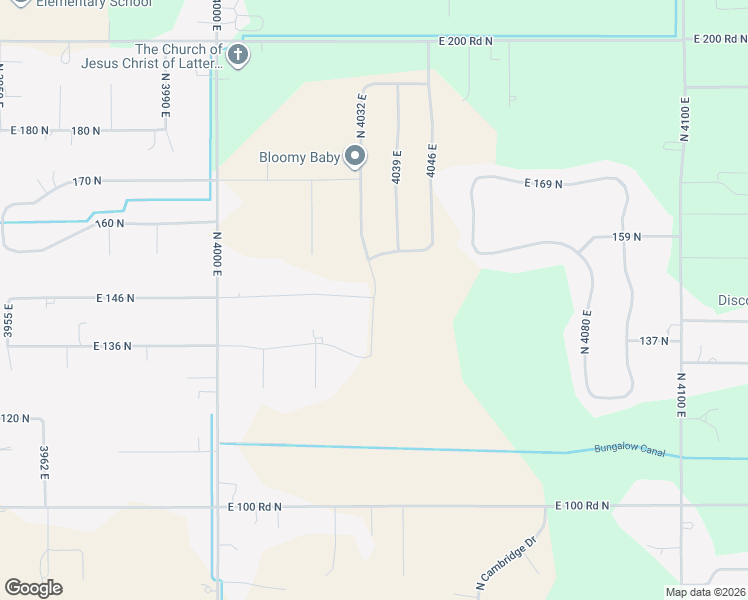 map of restaurants, bars, coffee shops, grocery stores, and more near 4032 East in Jefferson County