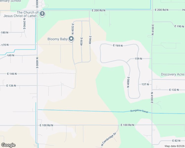 map of restaurants, bars, coffee shops, grocery stores, and more near in Rigby