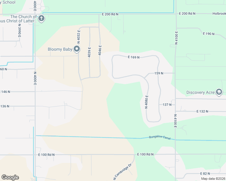map of restaurants, bars, coffee shops, grocery stores, and more near in Rigby