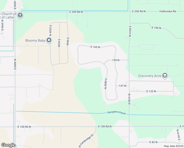 map of restaurants, bars, coffee shops, grocery stores, and more near in Rigby