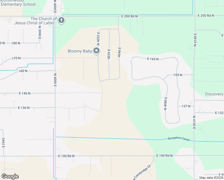 map of restaurants, bars, coffee shops, grocery stores, and more near in Rigby