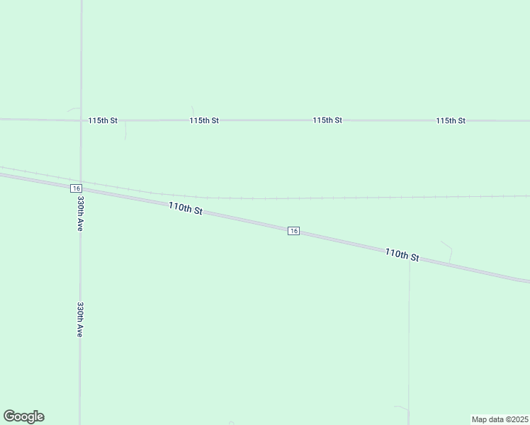 map of restaurants, bars, coffee shops, grocery stores, and more near 33557 110th Street in Blue Earth