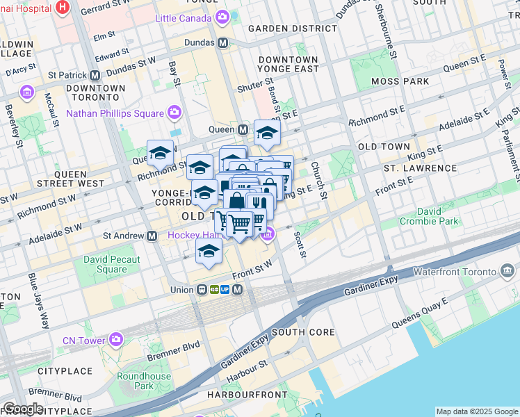 King Street Toronto Map 1 King Street West, Toronto On - Walk Score