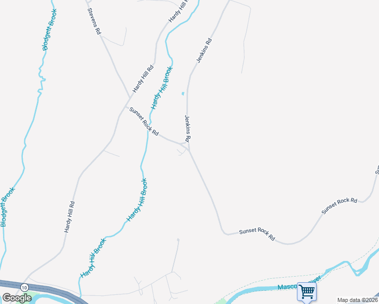 map of restaurants, bars, coffee shops, grocery stores, and more near 37 Sunset Rock Rd in Lebanon