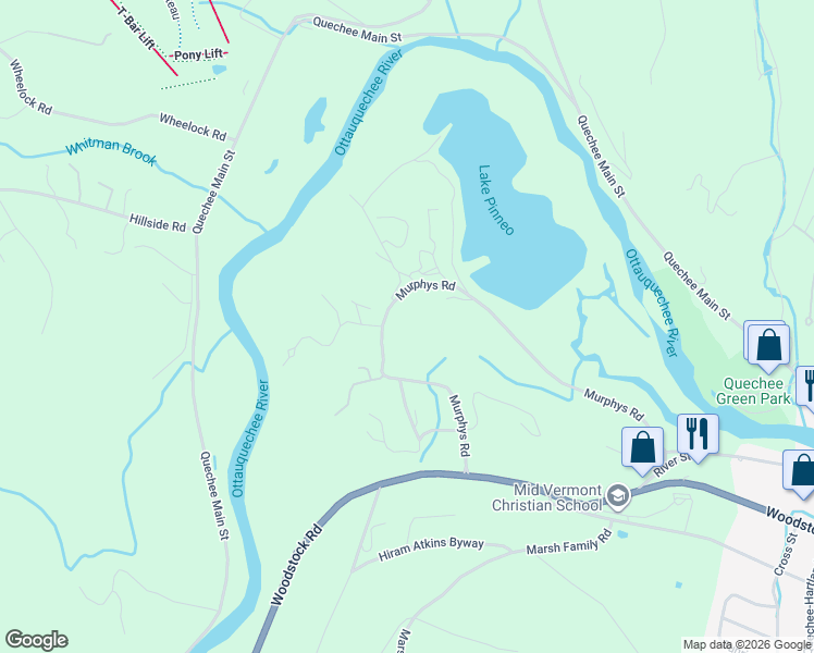 map of restaurants, bars, coffee shops, grocery stores, and more near 917 Murphys Road in Hartford