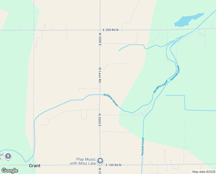 map of restaurants, bars, coffee shops, grocery stores, and more near 162 North 3500 East in Rigby
