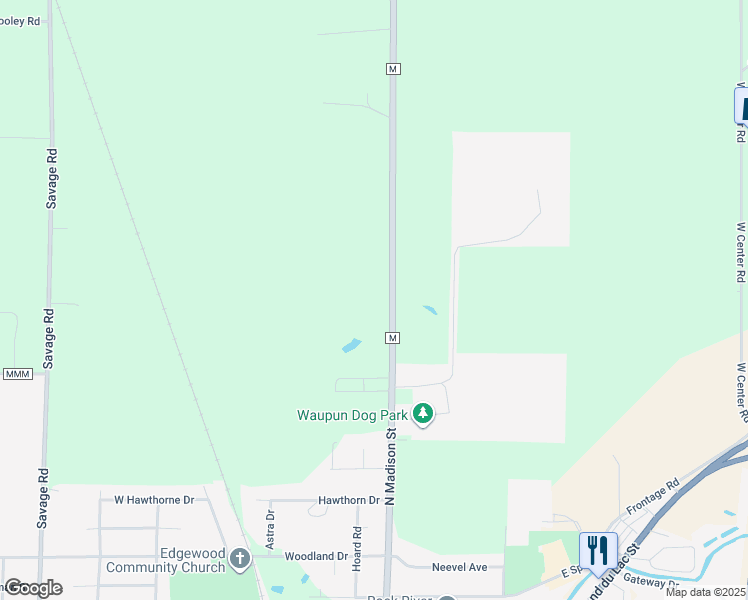 map of restaurants, bars, coffee shops, grocery stores, and more near in Waupun